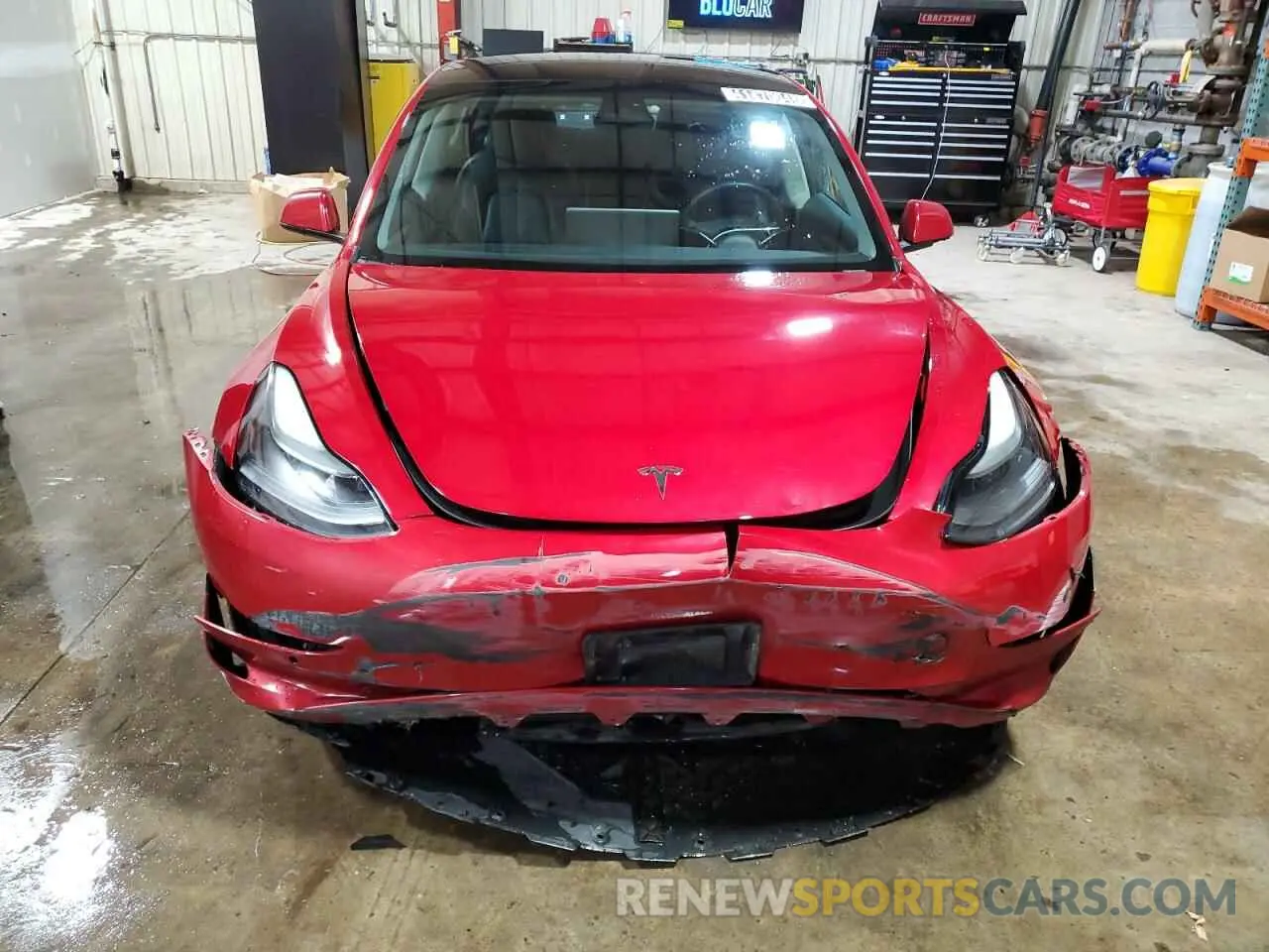 5 Photograph of a damaged car 5YJ3E1EA6NF285625 TESLA MODEL 3 2022