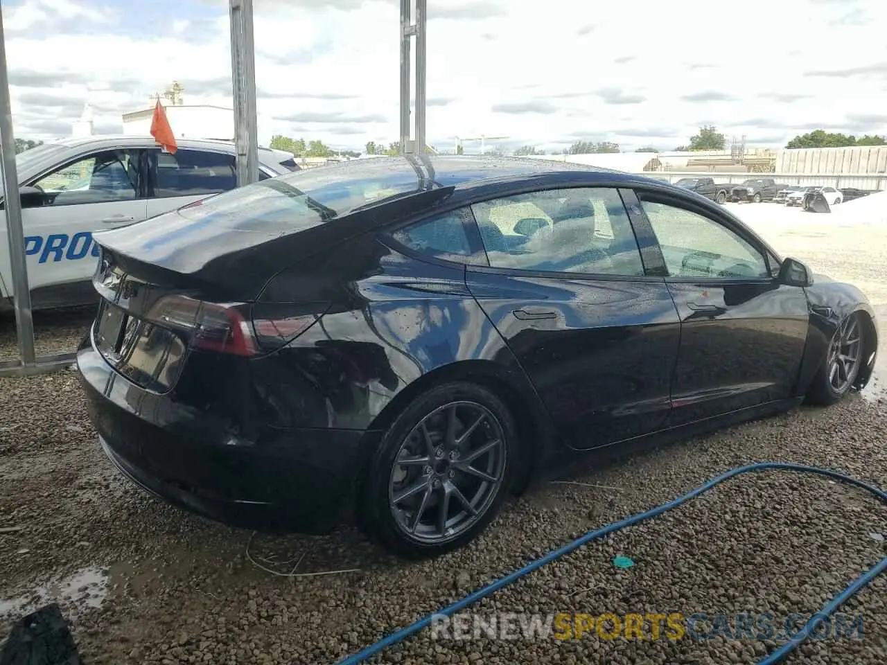 3 Photograph of a damaged car 5YJ3E1EA6NF287553 TESLA MODEL 3 2022