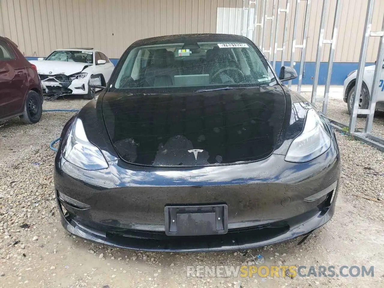 5 Photograph of a damaged car 5YJ3E1EA6NF287553 TESLA MODEL 3 2022