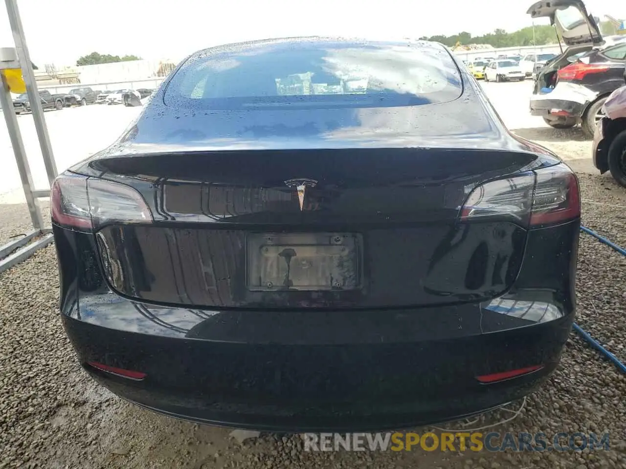 6 Photograph of a damaged car 5YJ3E1EA6NF287553 TESLA MODEL 3 2022