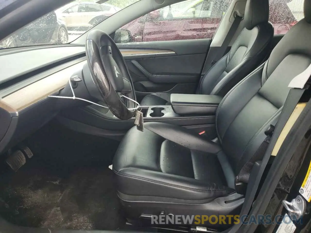 7 Photograph of a damaged car 5YJ3E1EA6NF287553 TESLA MODEL 3 2022