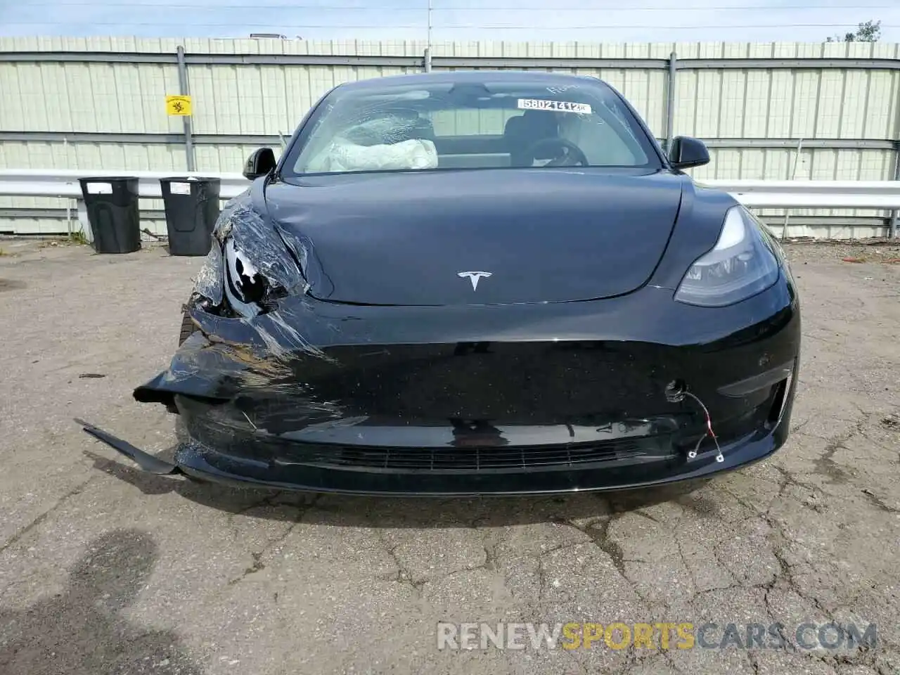 9 Photograph of a damaged car 5YJ3E1EA6NF288010 TESLA MODEL 3 2022