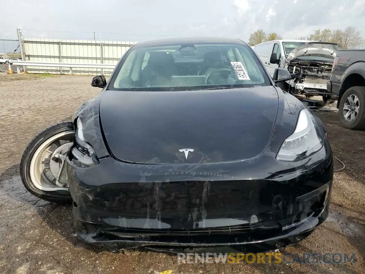 5 Photograph of a damaged car 5YJ3E1EA6NF289206 TESLA MODEL 3 2022
