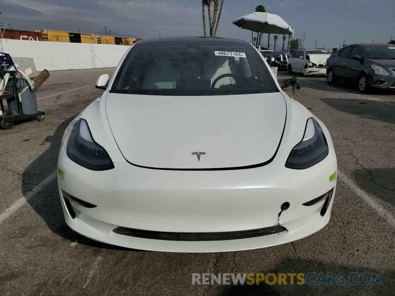 5 Photograph of a damaged car 5YJ3E1EA6NF322897 TESLA MODEL 3 2022