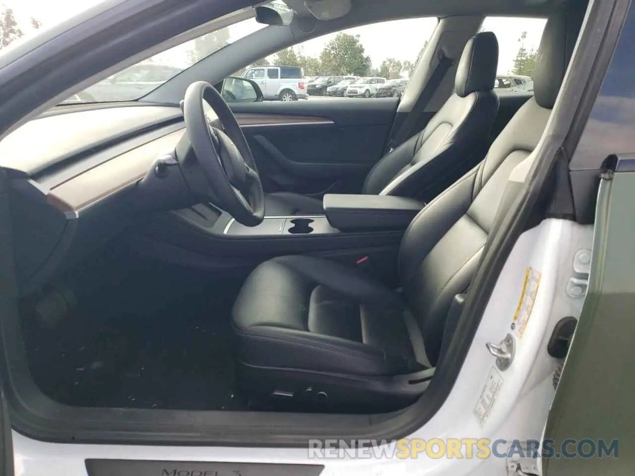 7 Photograph of a damaged car 5YJ3E1EA6NF340655 TESLA MODEL 3 2022