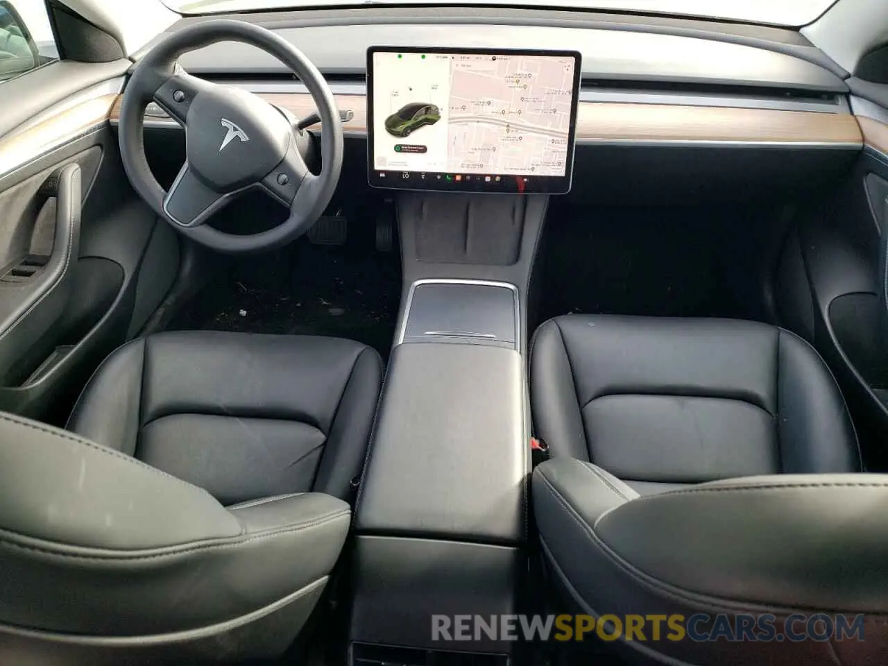 8 Photograph of a damaged car 5YJ3E1EA6NF340655 TESLA MODEL 3 2022