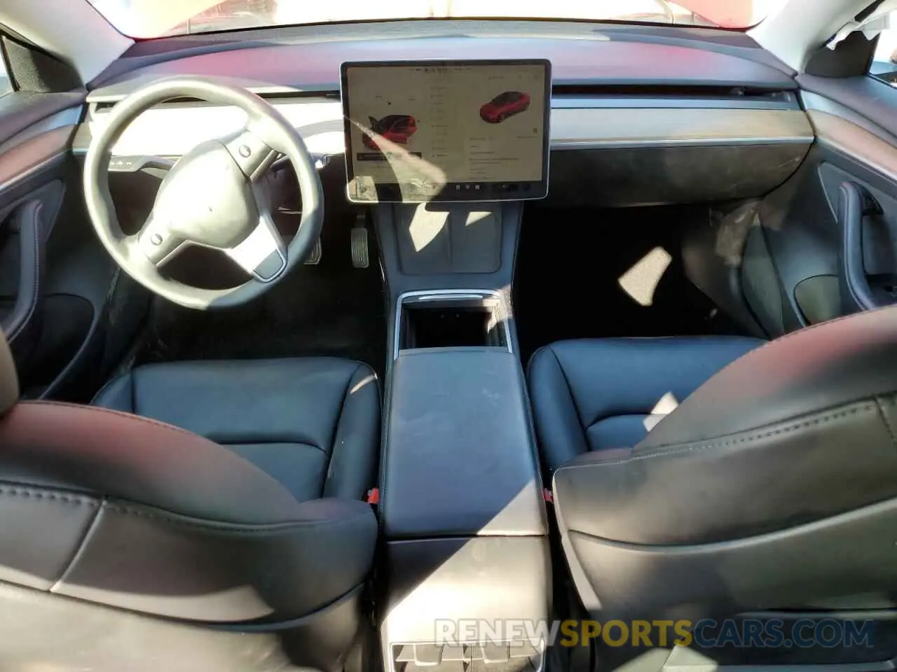 8 Photograph of a damaged car 5YJ3E1EA6NF344771 TESLA MODEL 3 2022