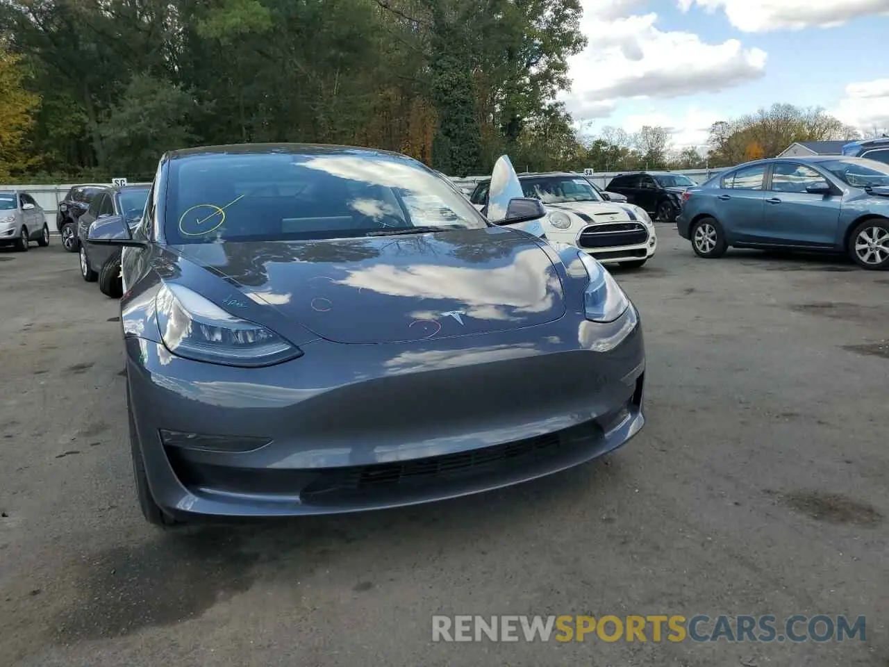 5 Photograph of a damaged car 5YJ3E1EA6NF346651 TESLA MODEL 3 2022