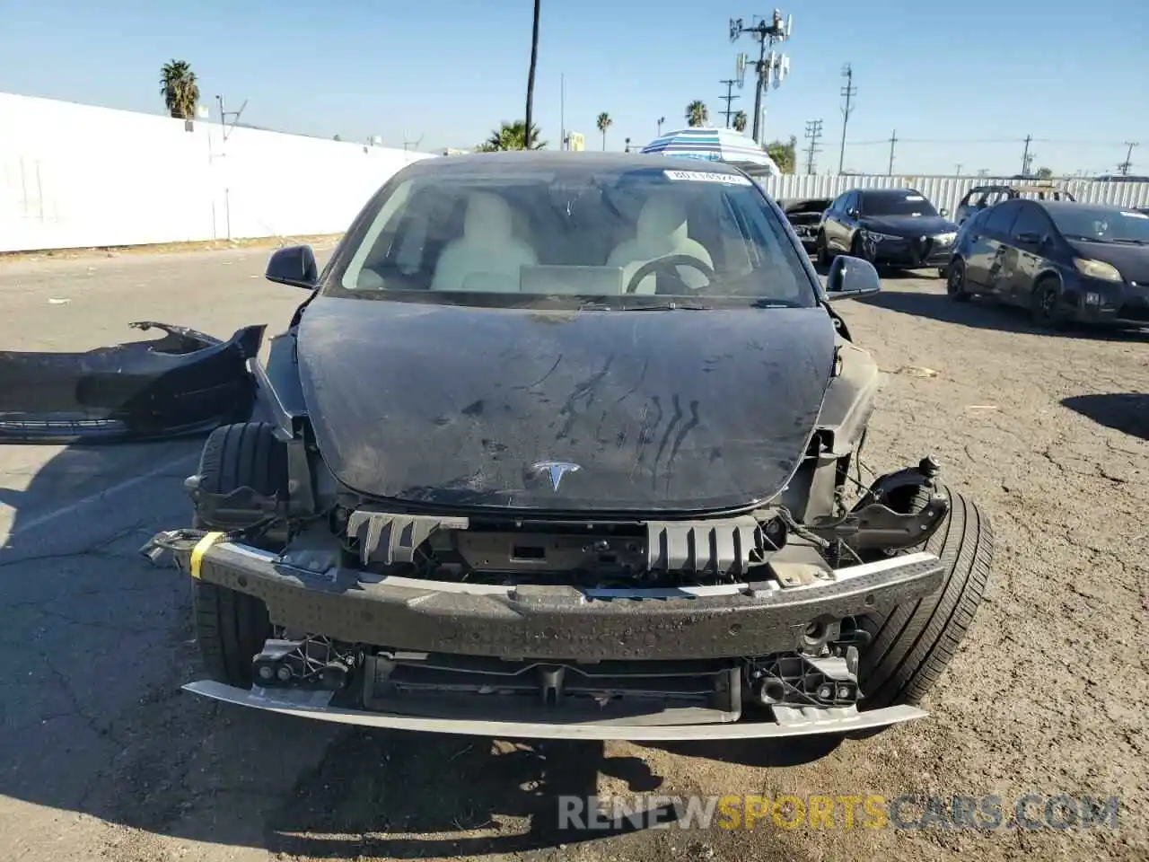 5 Photograph of a damaged car 5YJ3E1EA6NF358279 TESLA MODEL 3 2022