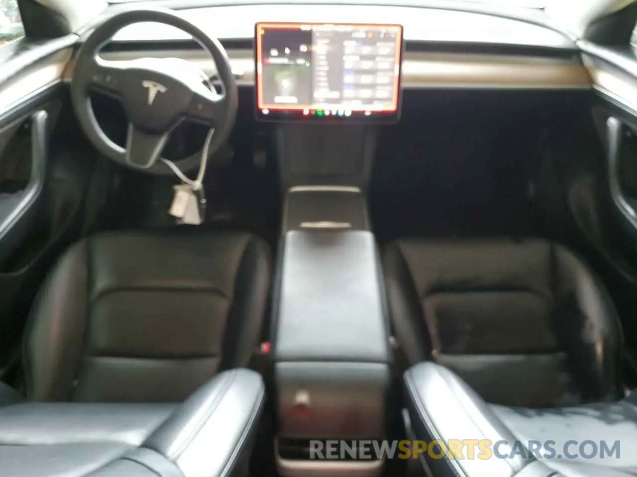 8 Photograph of a damaged car 5YJ3E1EA6NF369198 TESLA MODEL 3 2022