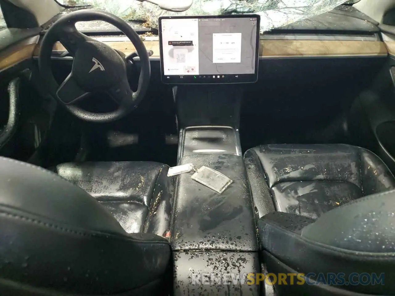8 Photograph of a damaged car 5YJ3E1EA6NF369993 TESLA MODEL 3 2022