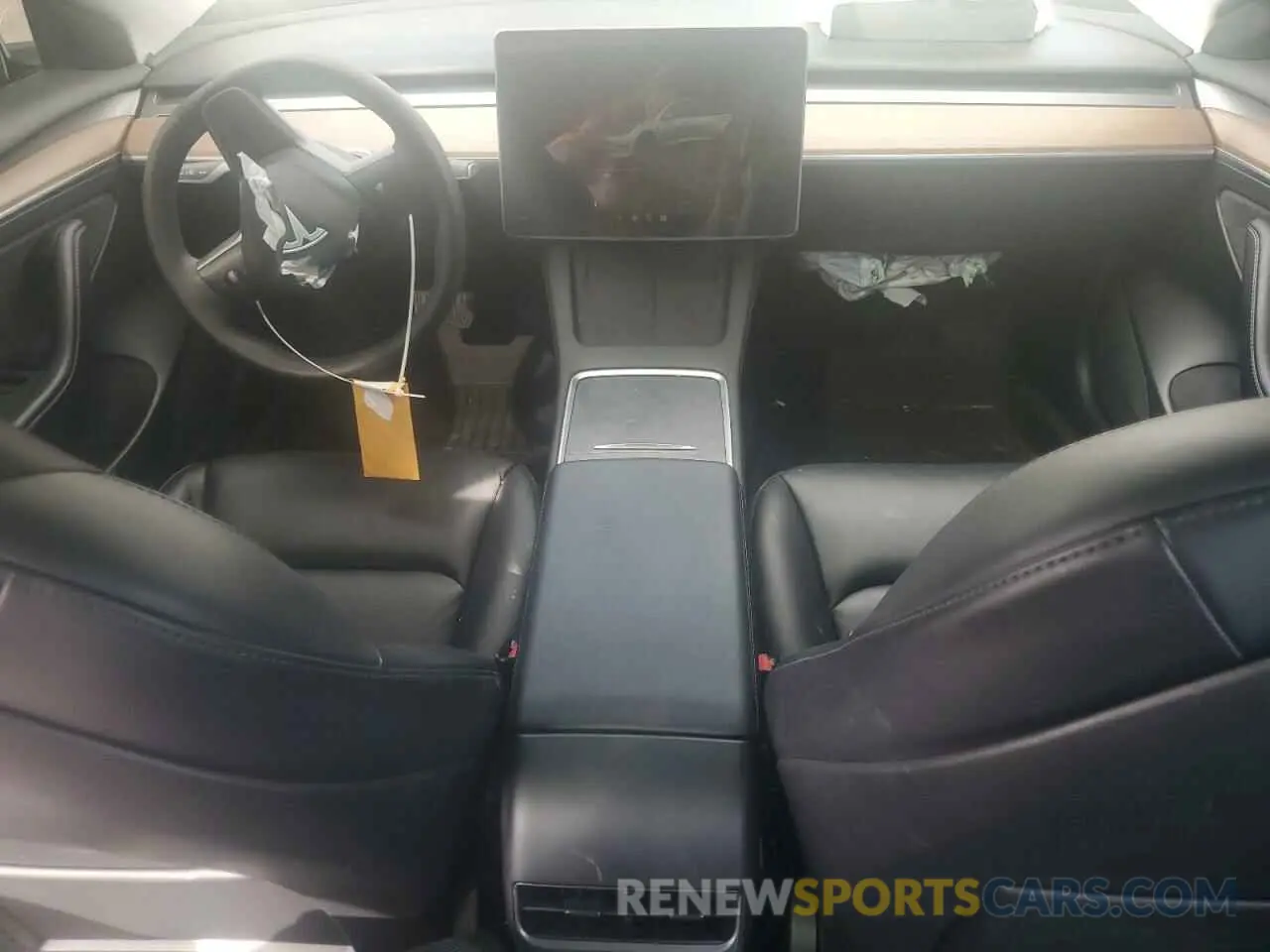 8 Photograph of a damaged car 5YJ3E1EA6NF370867 TESLA MODEL 3 2022