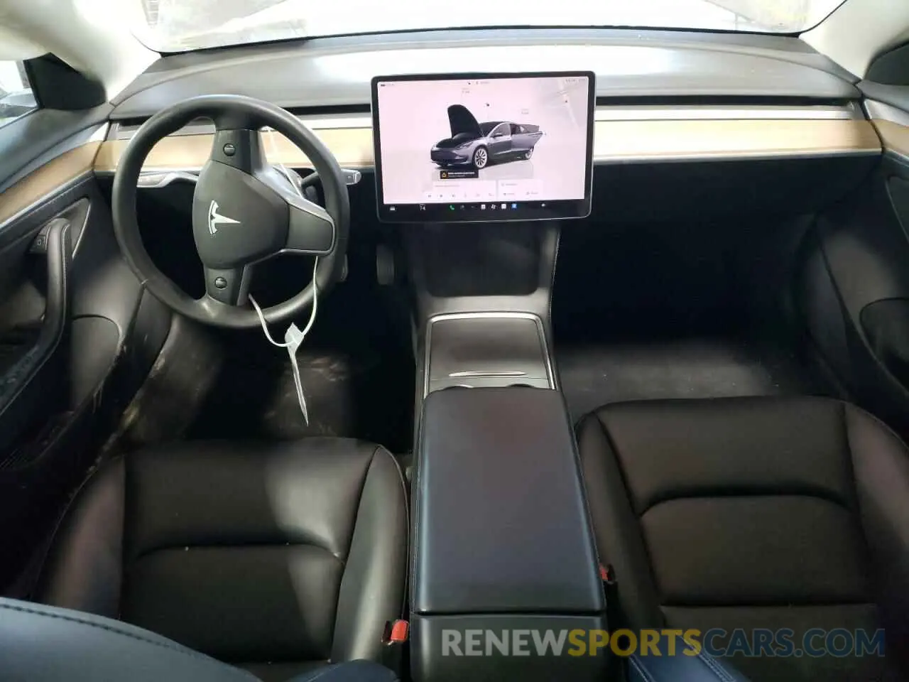 8 Photograph of a damaged car 5YJ3E1EA6NF370965 TESLA MODEL 3 2022
