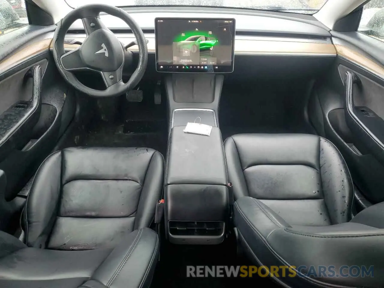 8 Photograph of a damaged car 5YJ3E1EA6NF371467 TESLA MODEL 3 2022