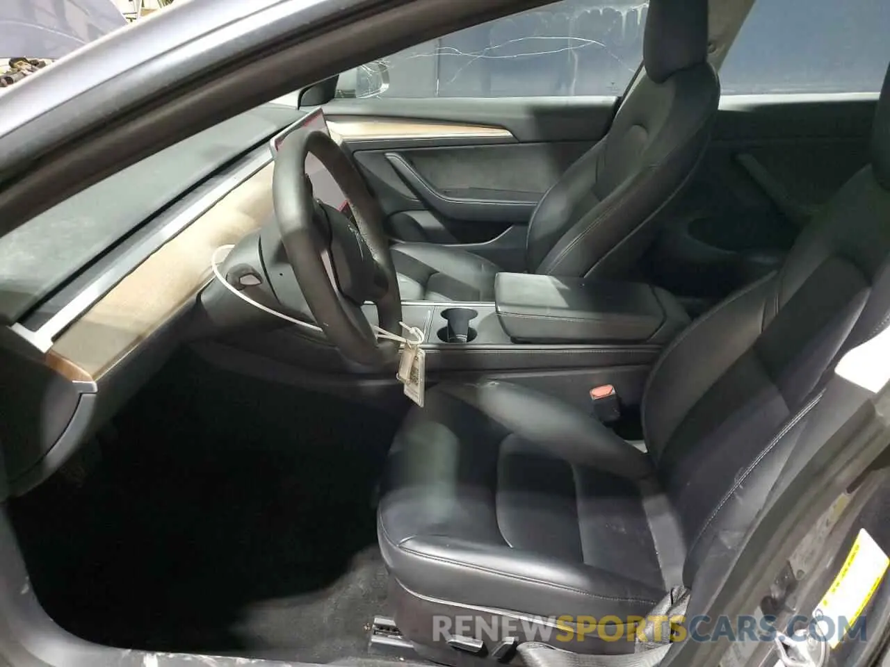 7 Photograph of a damaged car 5YJ3E1EA6NF371484 TESLA MODEL 3 2022