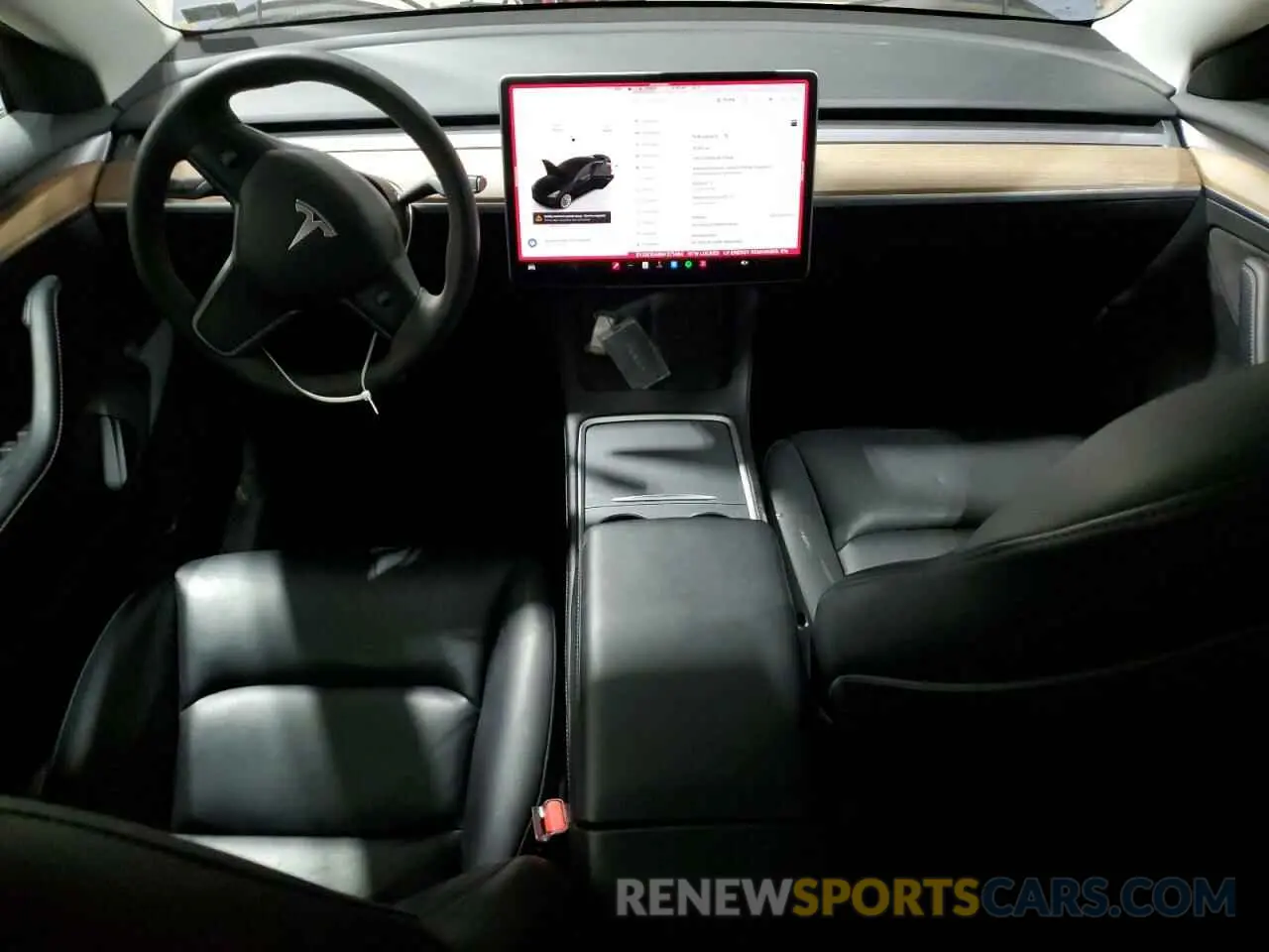 8 Photograph of a damaged car 5YJ3E1EA6NF371484 TESLA MODEL 3 2022
