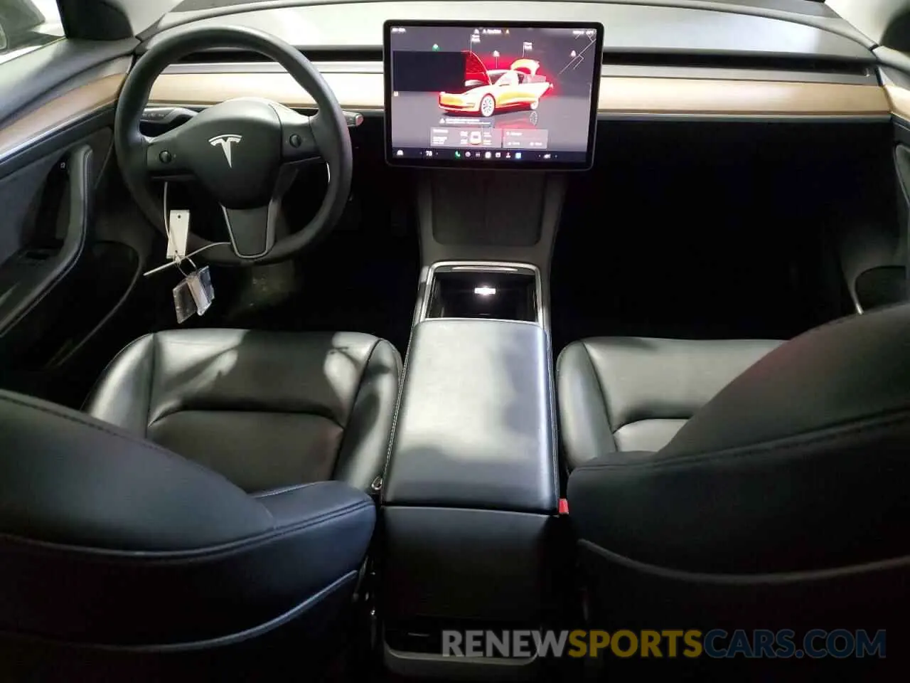 8 Photograph of a damaged car 5YJ3E1EA6NF372067 TESLA MODEL 3 2022