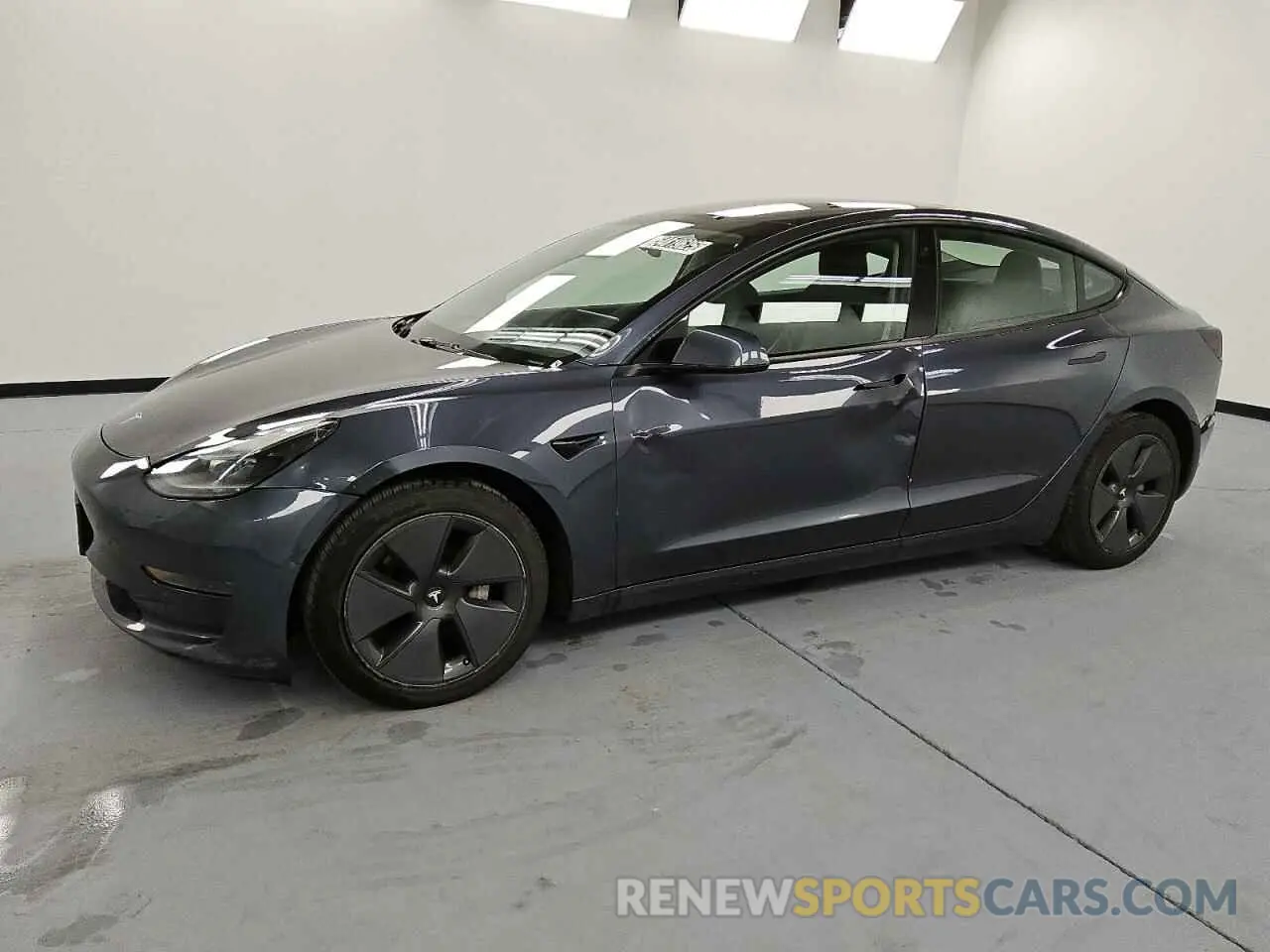 1 Photograph of a damaged car 5YJ3E1EA6NF372151 TESLA MODEL 3 2022