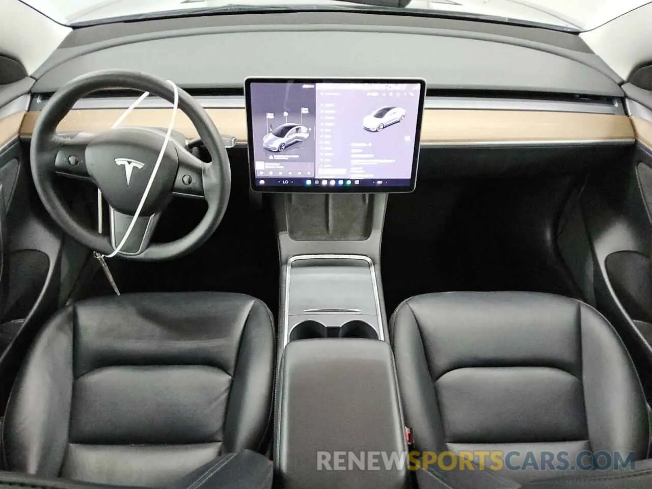 8 Photograph of a damaged car 5YJ3E1EA6NF372151 TESLA MODEL 3 2022