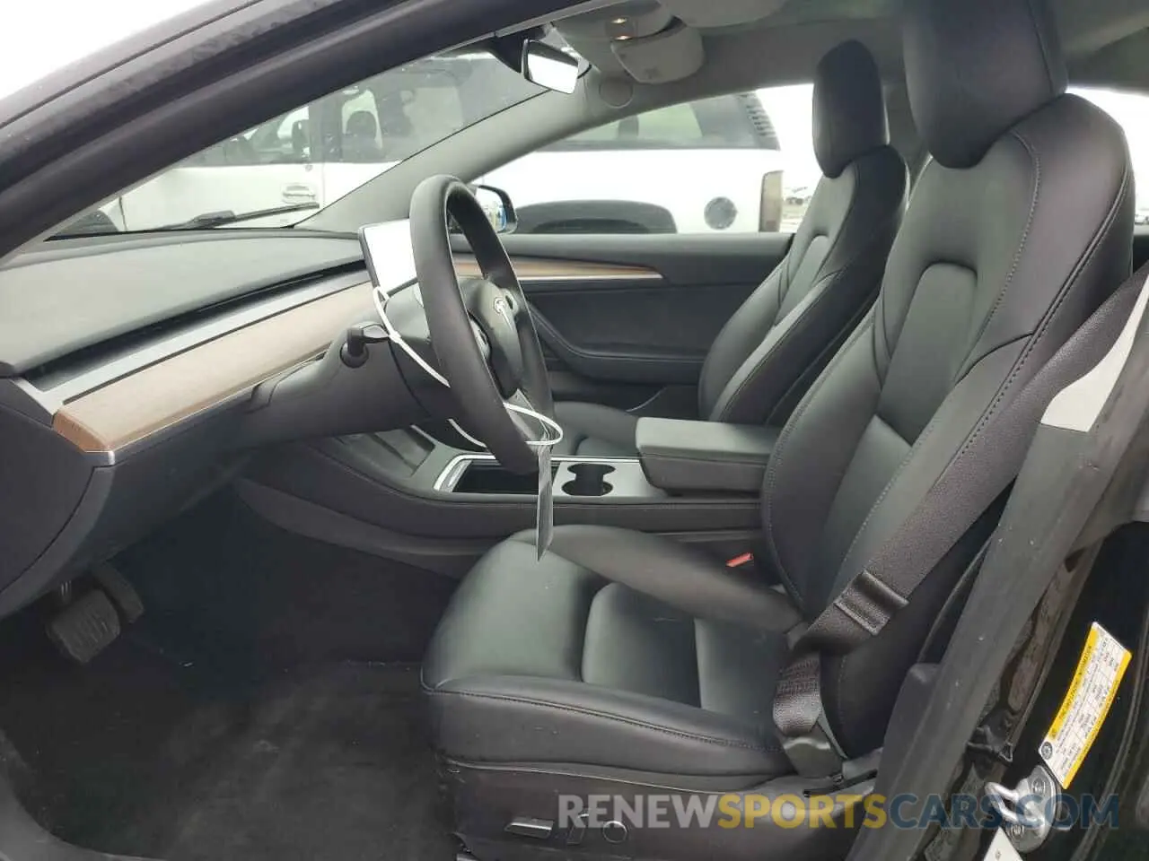 7 Photograph of a damaged car 5YJ3E1EA6NF373722 TESLA MODEL 3 2022
