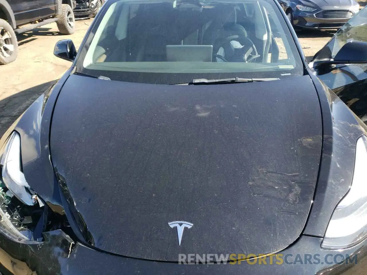 11 Photograph of a damaged car 5YJ3E1EA7NF101342 TESLA MODEL 3 2022