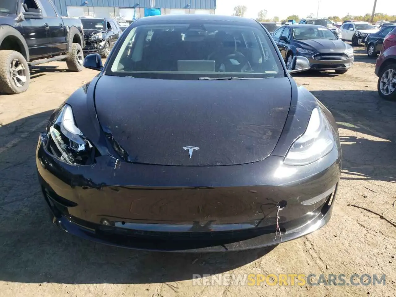 5 Photograph of a damaged car 5YJ3E1EA7NF101342 TESLA MODEL 3 2022