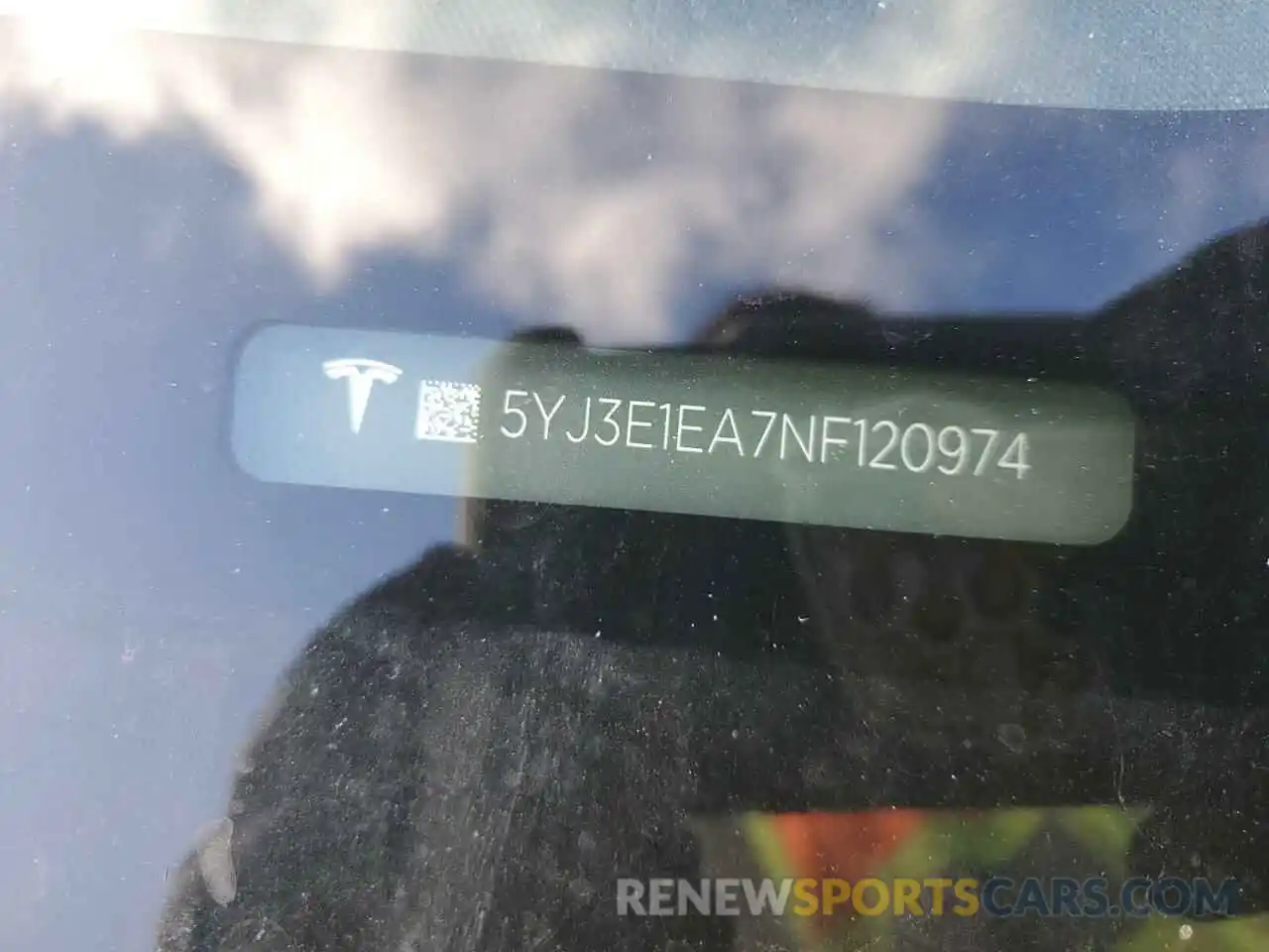 12 Photograph of a damaged car 5YJ3E1EA7NF120974 TESLA MODEL 3 2022