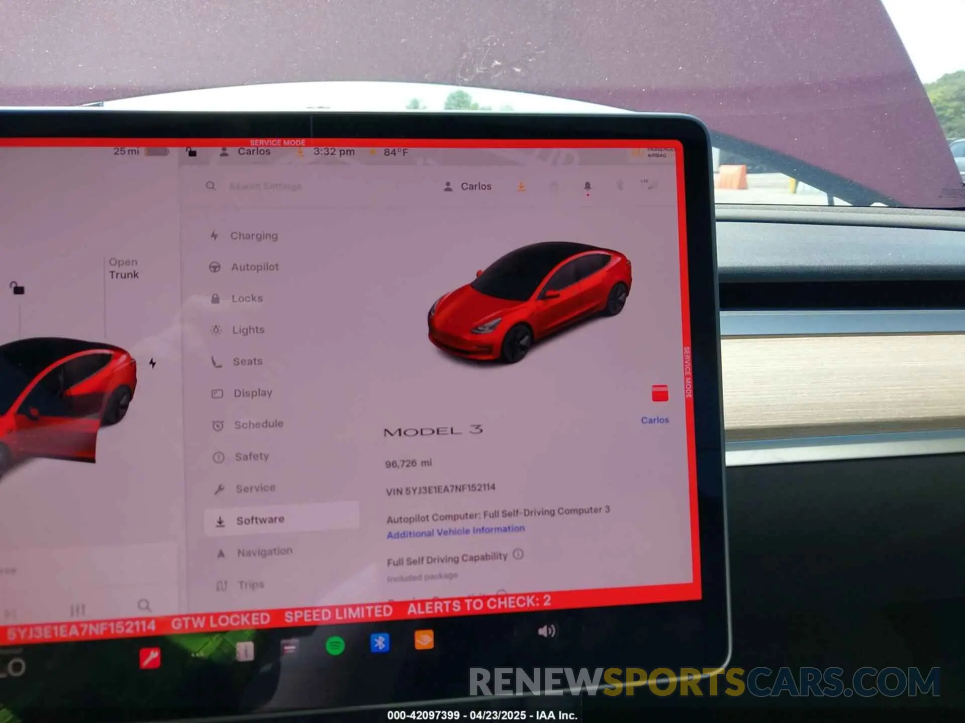 18 Photograph of a damaged car 5YJ3E1EA7NF152114 TESLA MODEL 3 2022