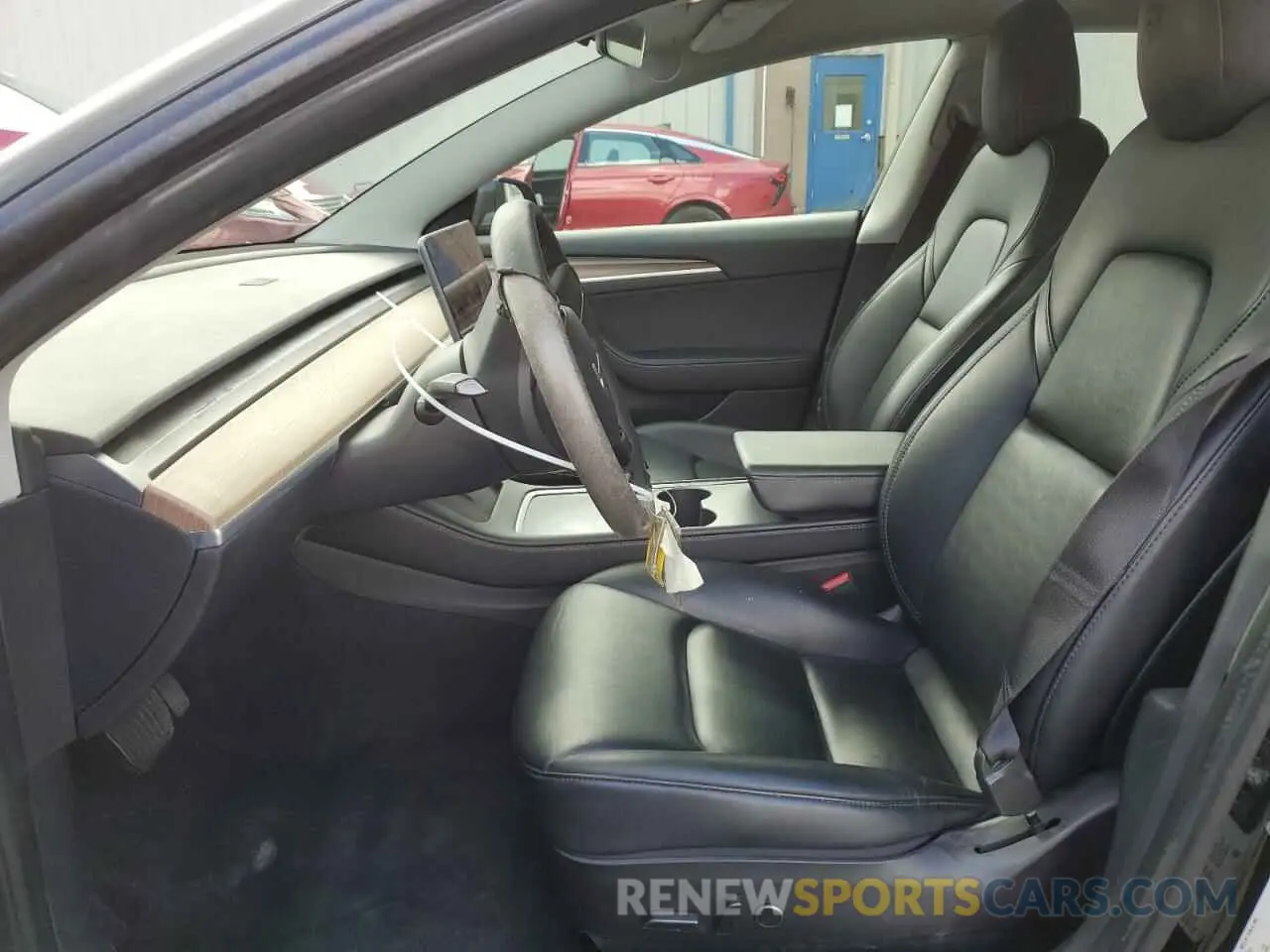 7 Photograph of a damaged car 5YJ3E1EA7NF185338 TESLA MODEL 3 2022