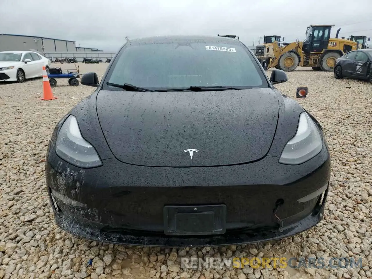 5 Photograph of a damaged car 5YJ3E1EA7NF185677 TESLA MODEL 3 2022