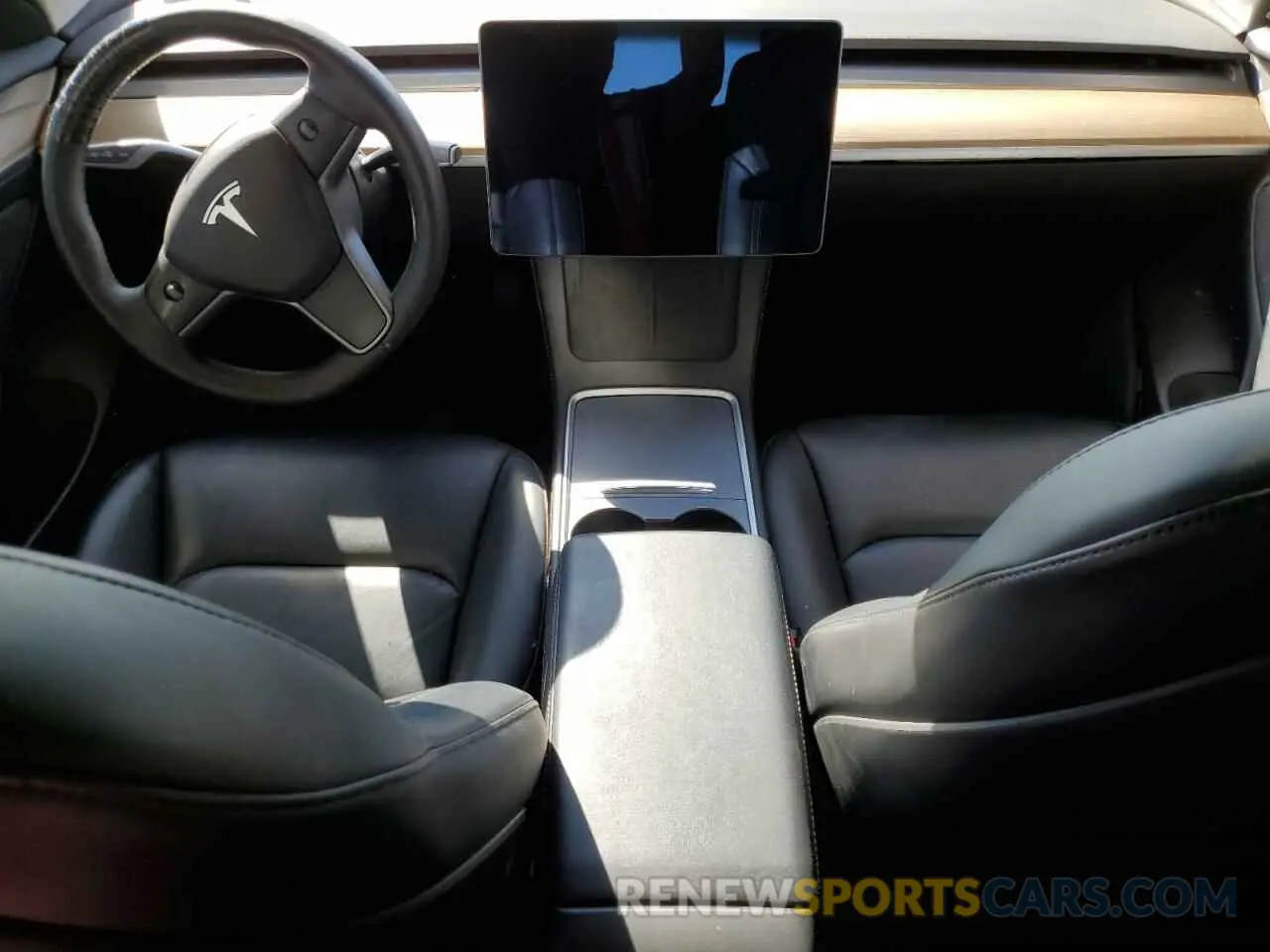 8 Photograph of a damaged car 5YJ3E1EA7NF186831 TESLA MODEL 3 2022