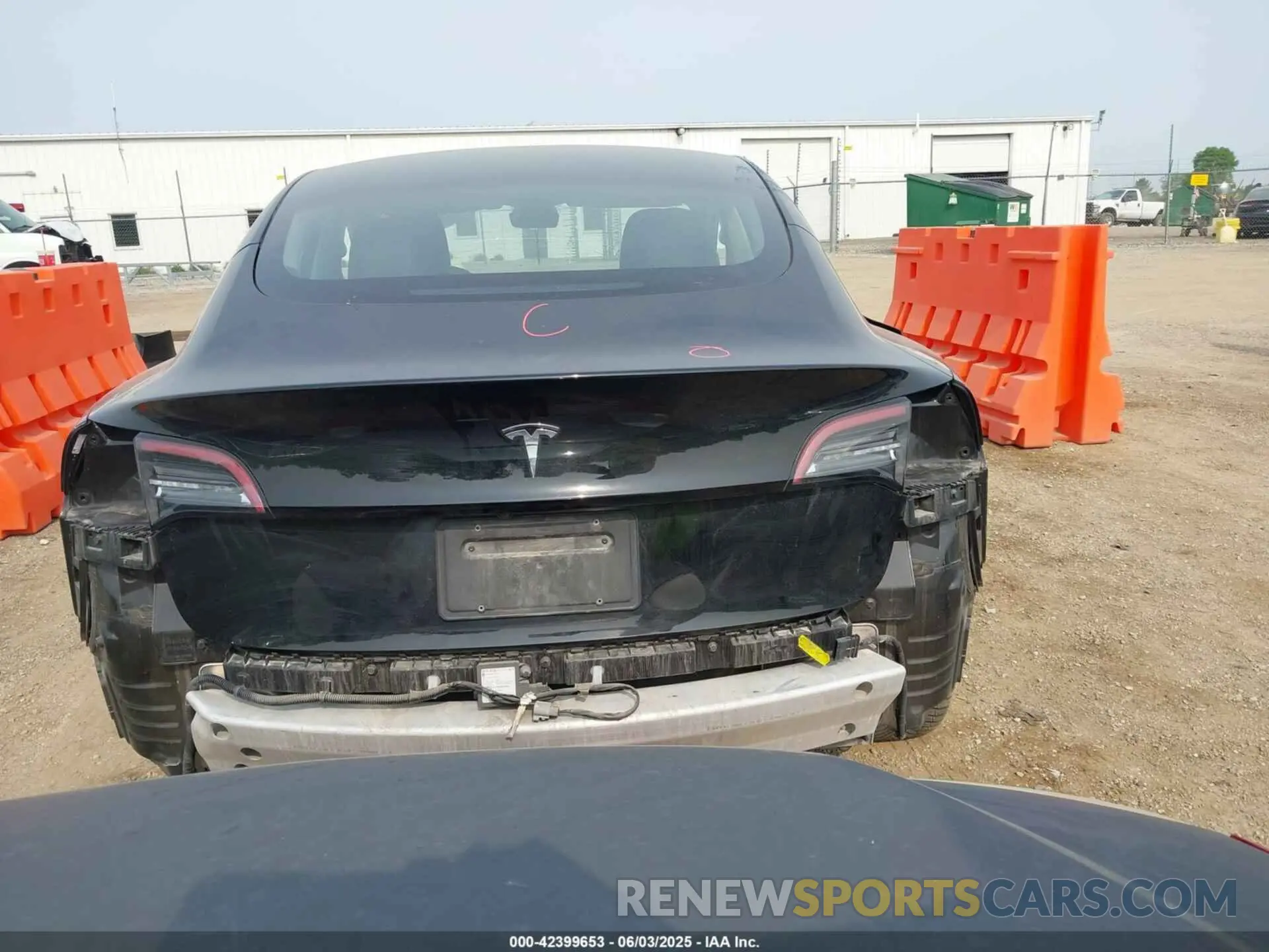 17 Photograph of a damaged car 5YJ3E1EA7NF188627 TESLA MODEL 3 2022