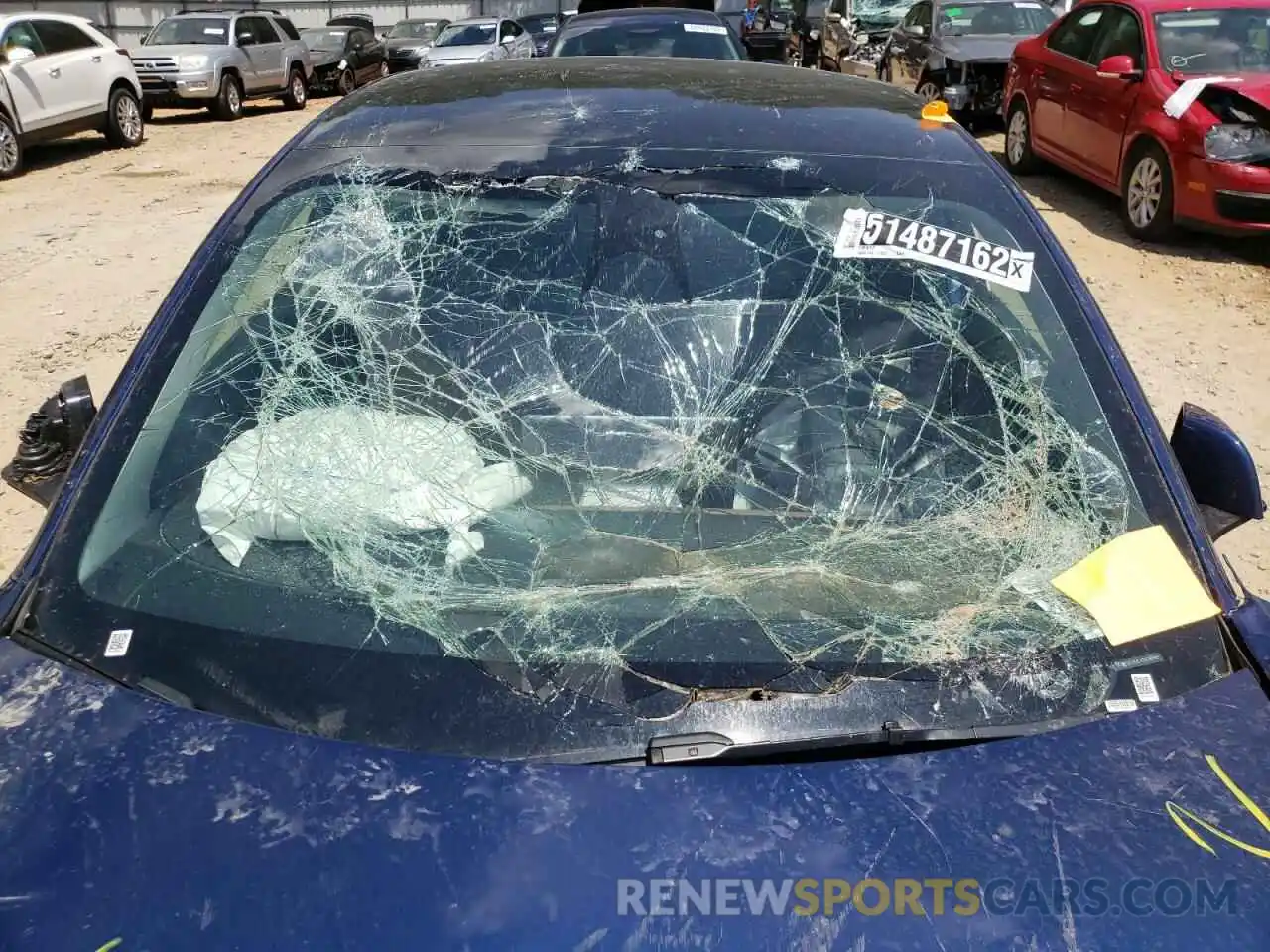 9 Photograph of a damaged car 5YJ3E1EA7NF189969 TESLA MODEL 3 2022