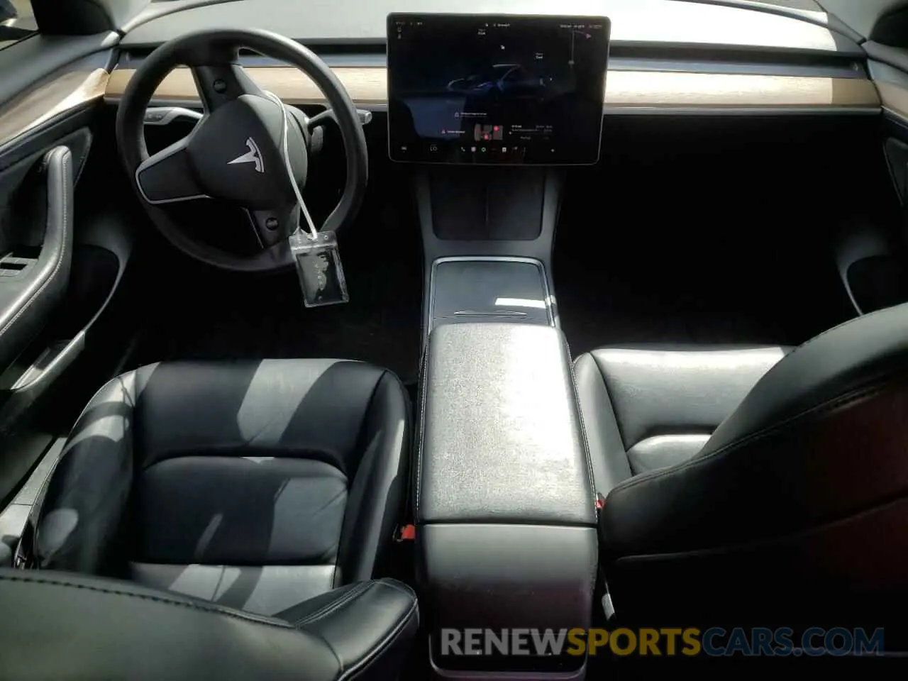 8 Photograph of a damaged car 5YJ3E1EA7NF190555 TESLA MODEL 3 2022