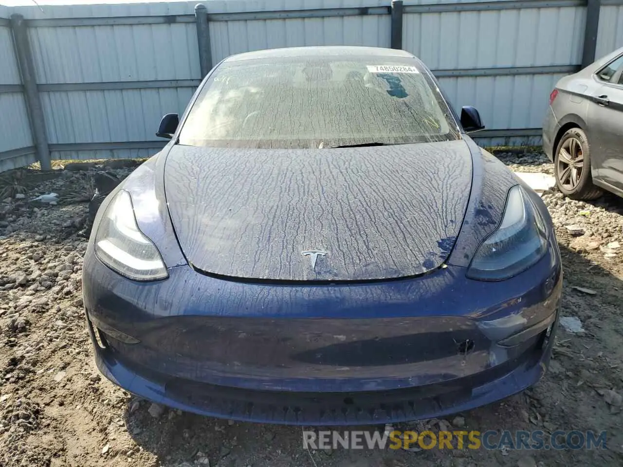 5 Photograph of a damaged car 5YJ3E1EA7NF190586 TESLA MODEL 3 2022