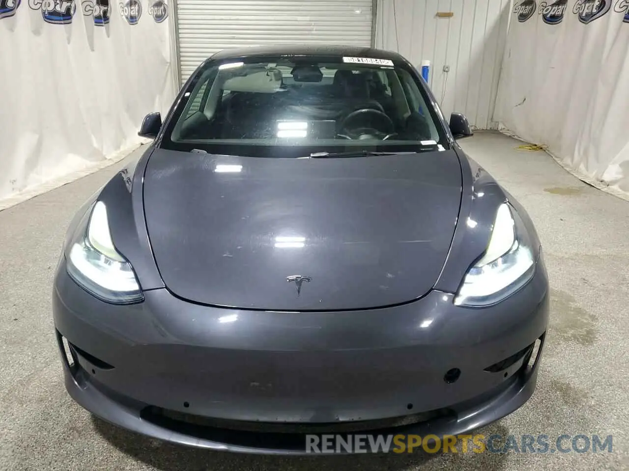 5 Photograph of a damaged car 5YJ3E1EA7NF191429 TESLA MODEL 3 2022
