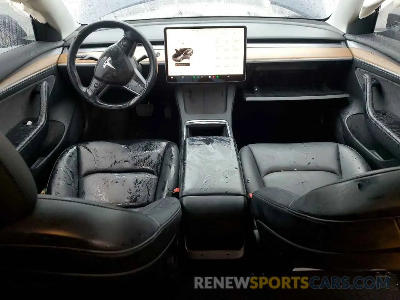 8 Photograph of a damaged car 5YJ3E1EA7NF209251 TESLA MODEL 3 2022