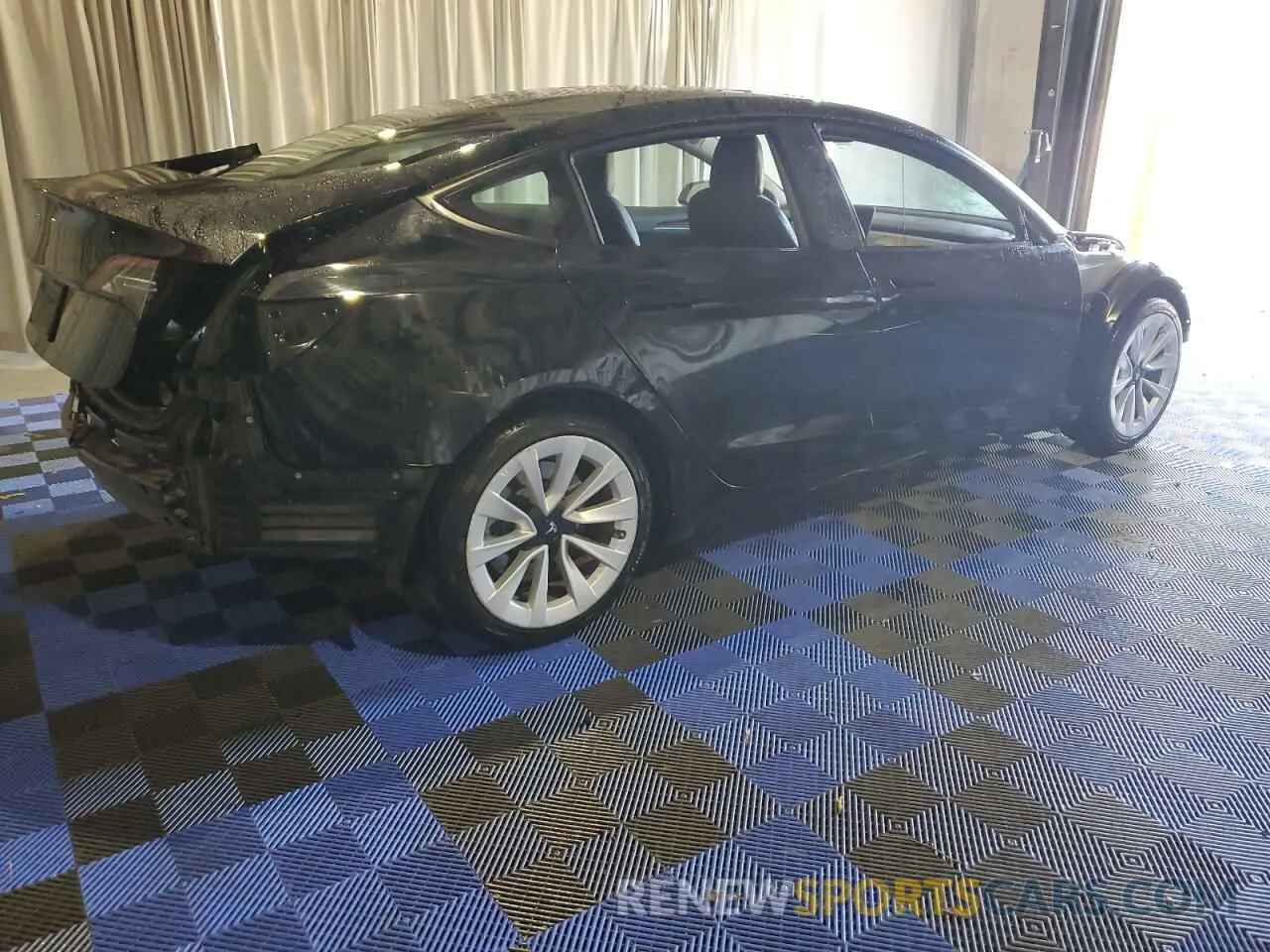3 Photograph of a damaged car 5YJ3E1EA7NF287044 TESLA MODEL 3 2022