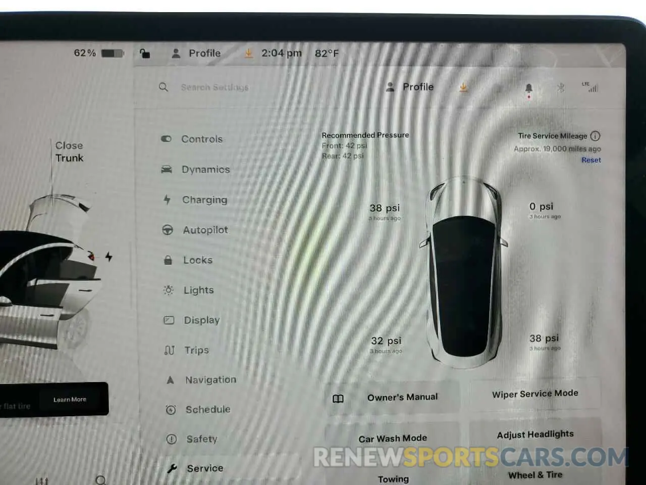 9 Photograph of a damaged car 5YJ3E1EA7NF287786 TESLA MODEL 3 2022