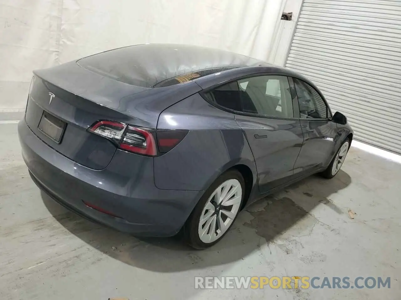 3 Photograph of a damaged car 5YJ3E1EA7NF289487 TESLA MODEL 3 2022