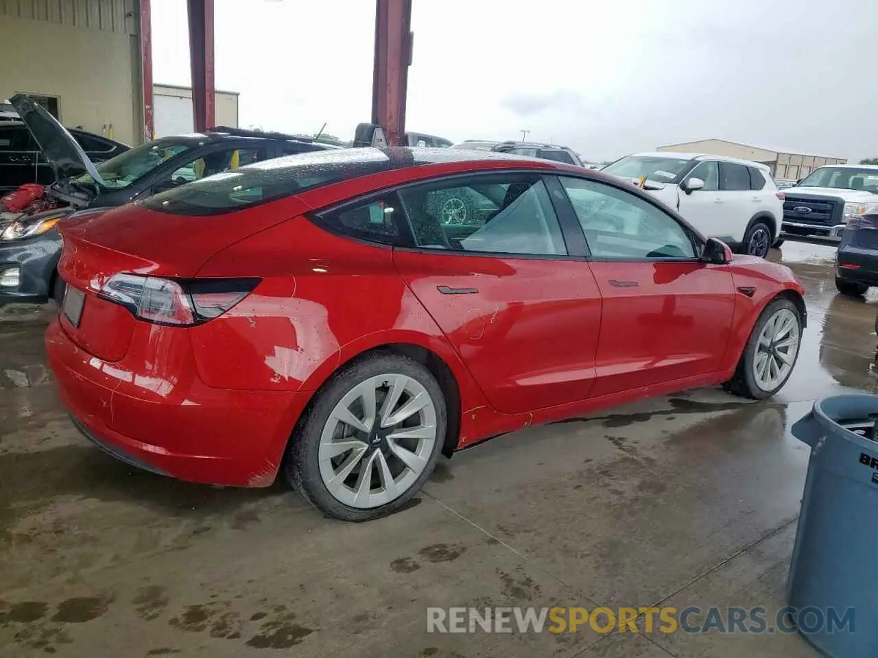 3 Photograph of a damaged car 5YJ3E1EA7NF289960 TESLA MODEL 3 2022