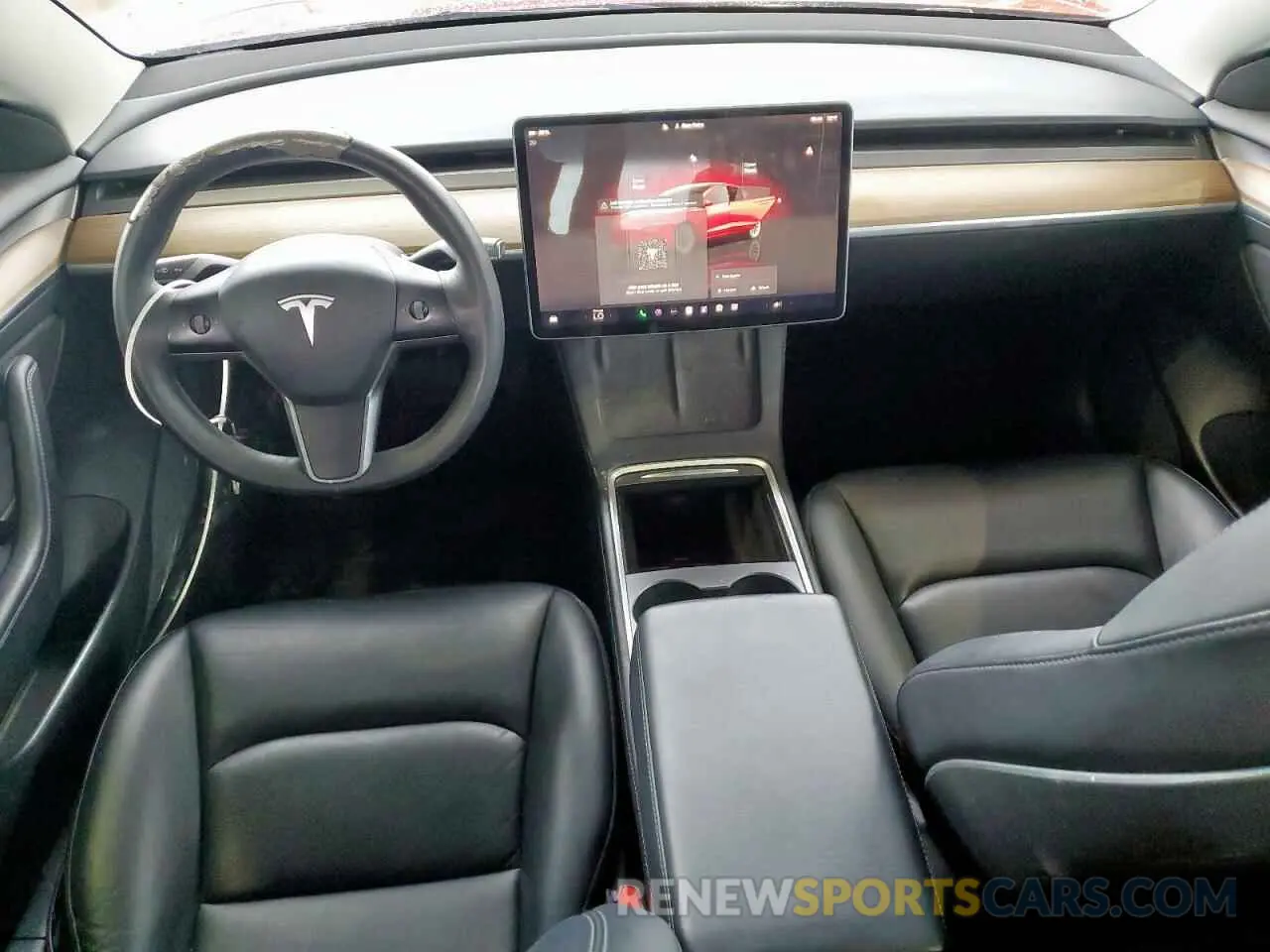 8 Photograph of a damaged car 5YJ3E1EA7NF289960 TESLA MODEL 3 2022