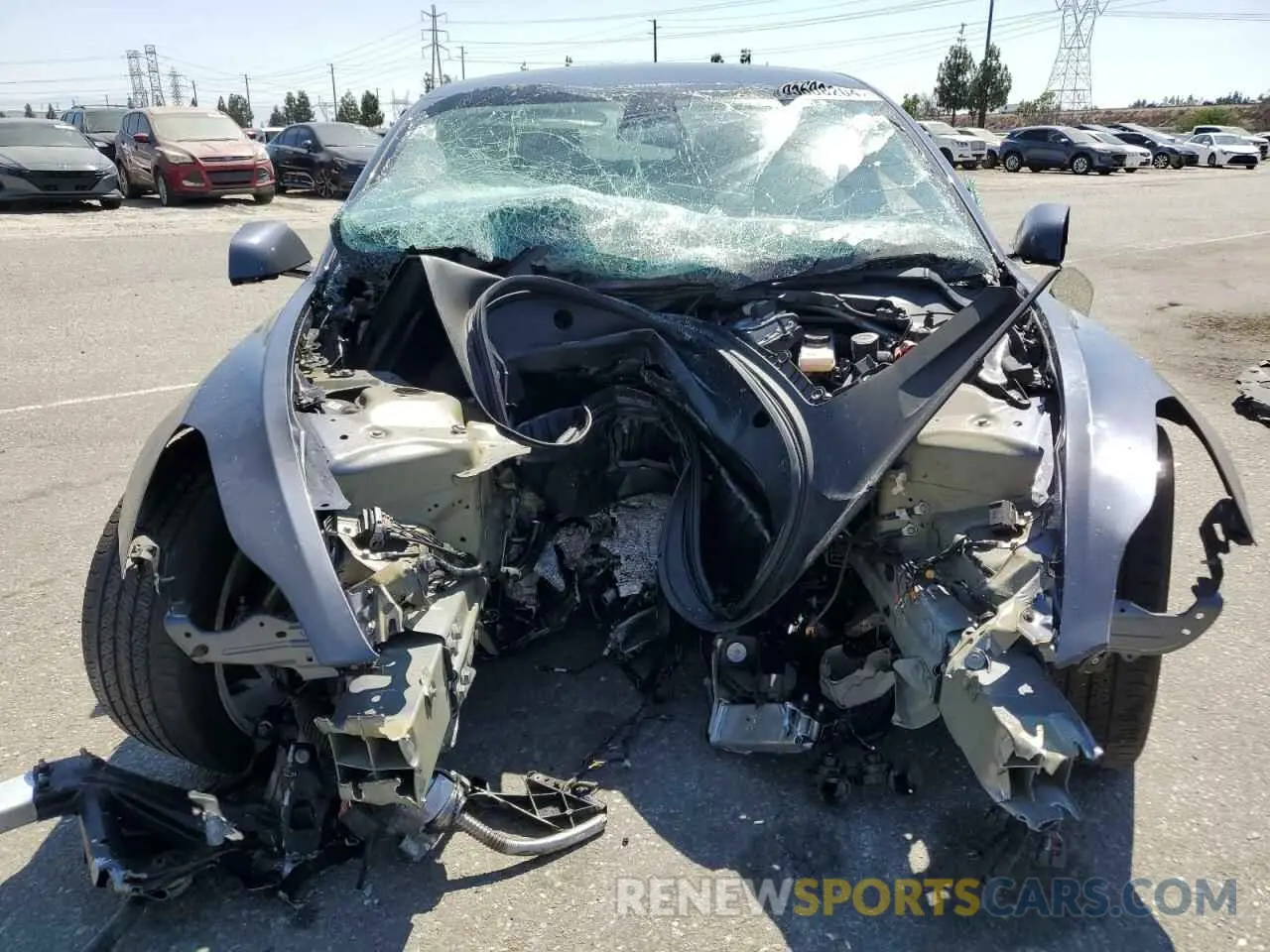 5 Photograph of a damaged car 5YJ3E1EA7NF294284 TESLA MODEL 3 2022