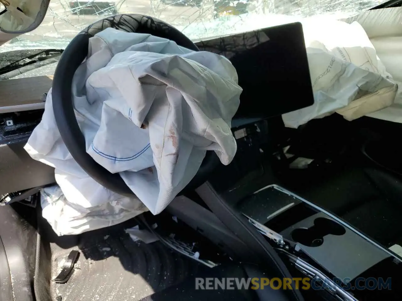 8 Photograph of a damaged car 5YJ3E1EA7NF294284 TESLA MODEL 3 2022
