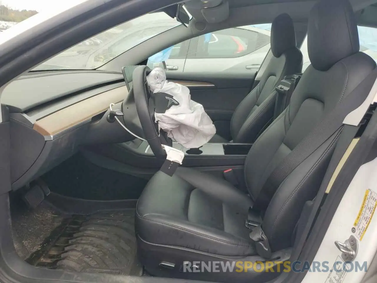 7 Photograph of a damaged car 5YJ3E1EA7NF322276 TESLA MODEL 3 2022