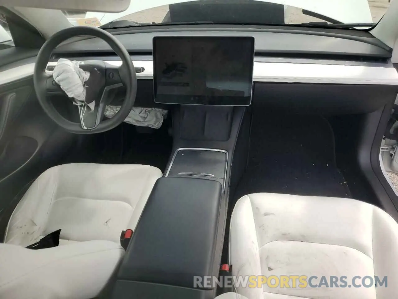 8 Photograph of a damaged car 5YJ3E1EA7NF328935 TESLA MODEL 3 2022