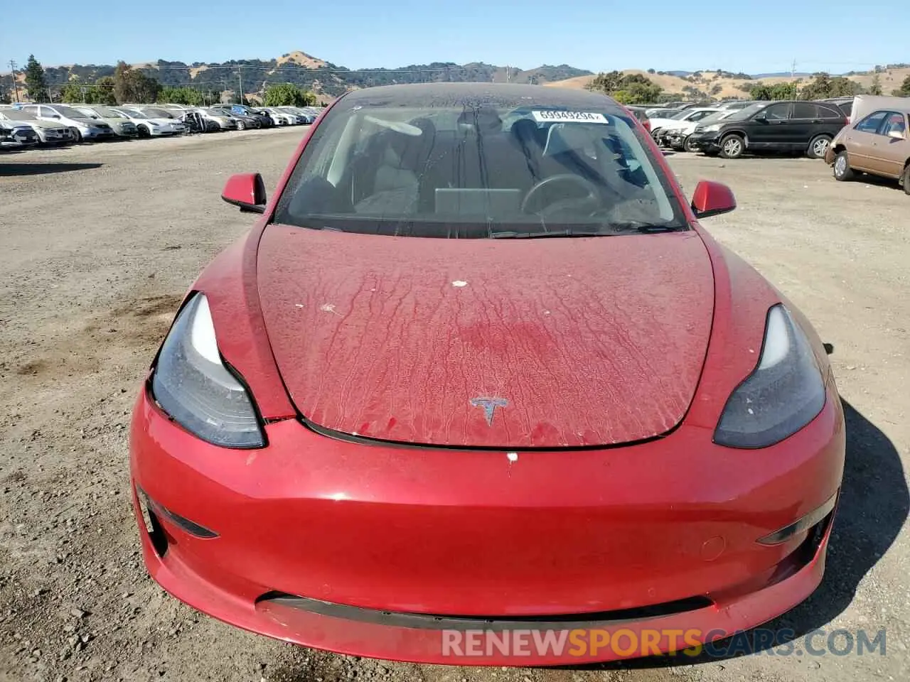 5 Photograph of a damaged car 5YJ3E1EA7NF330779 TESLA MODEL 3 2022