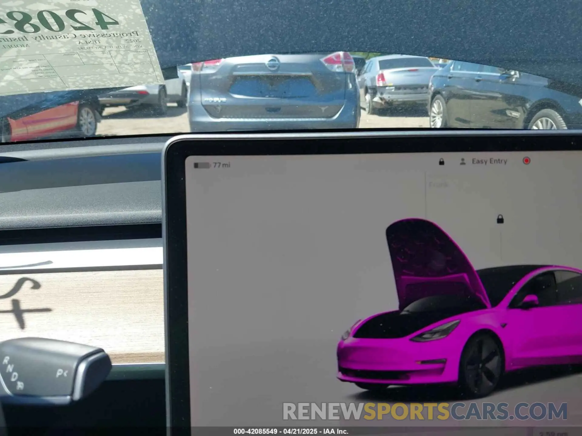 17 Photograph of a damaged car 5YJ3E1EA7NF331382 TESLA MODEL 3 2022