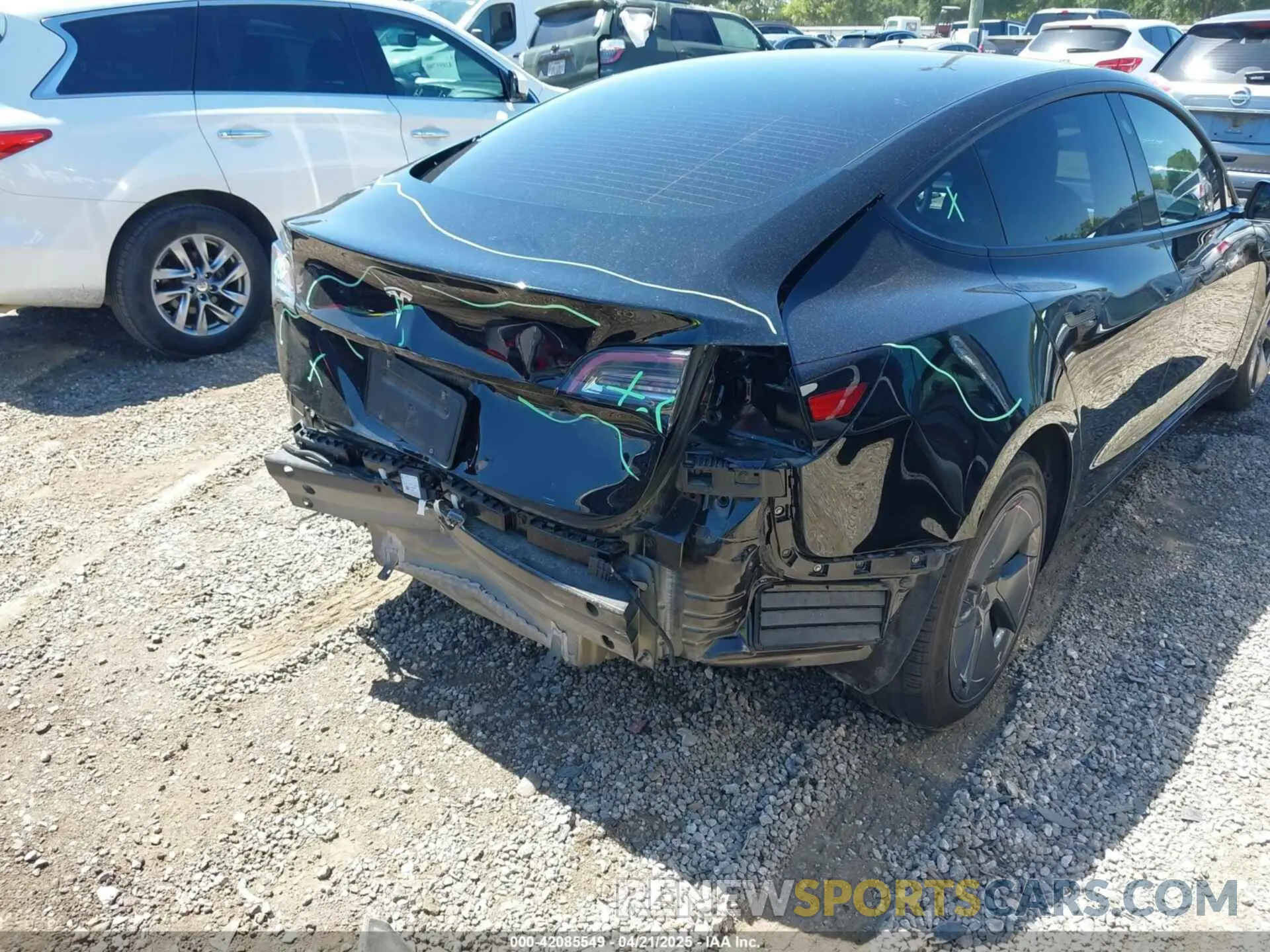 20 Photograph of a damaged car 5YJ3E1EA7NF331382 TESLA MODEL 3 2022