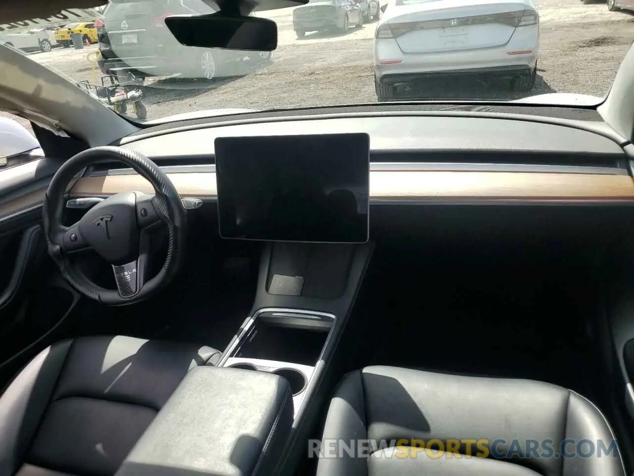 8 Photograph of a damaged car 5YJ3E1EA7NF340759 TESLA MODEL 3 2022